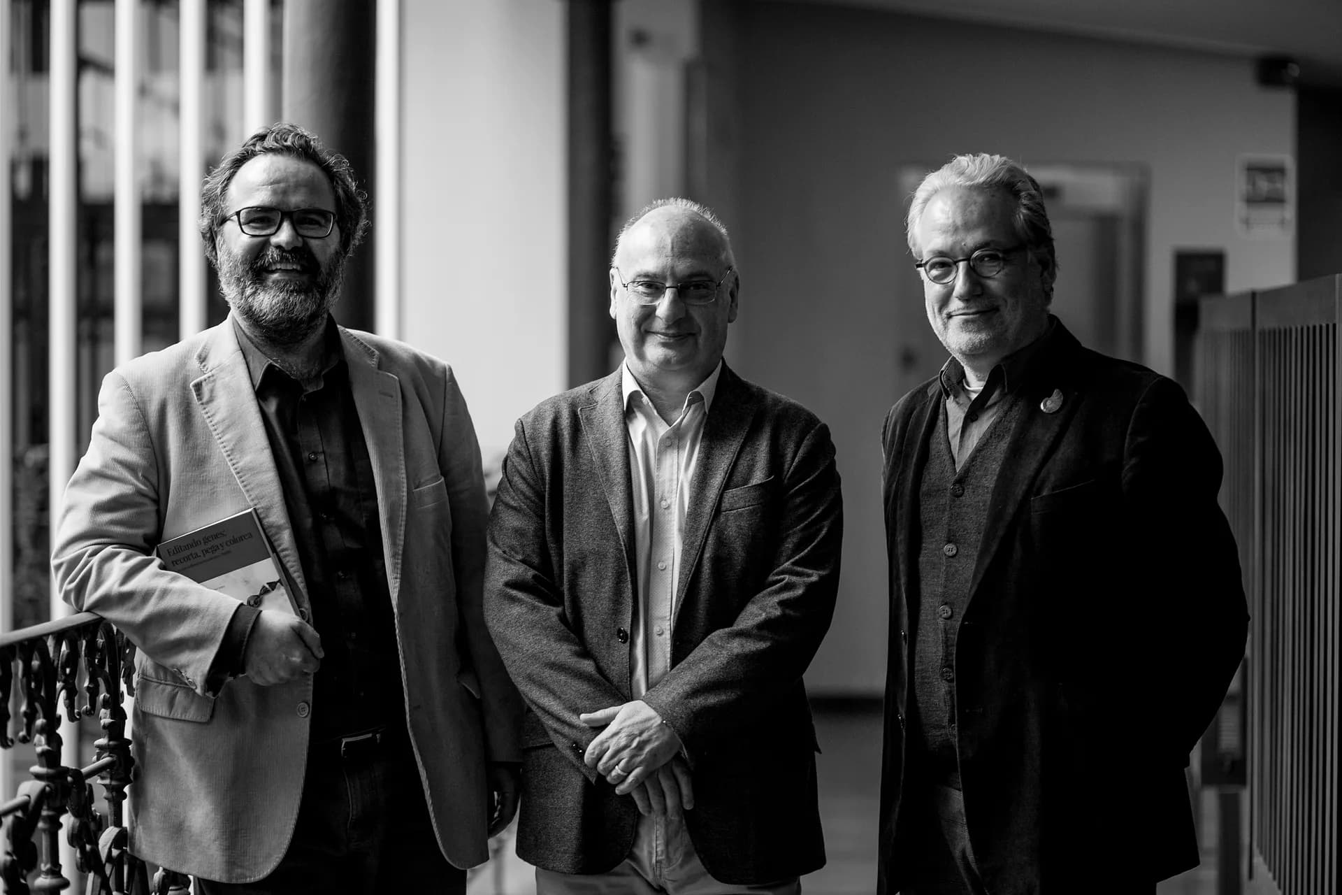 Juli Peretó, Francis Mojica y Lluis Montoliu 10